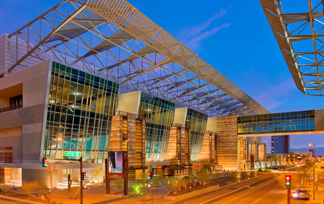 External view of the Phoenix Convention Center